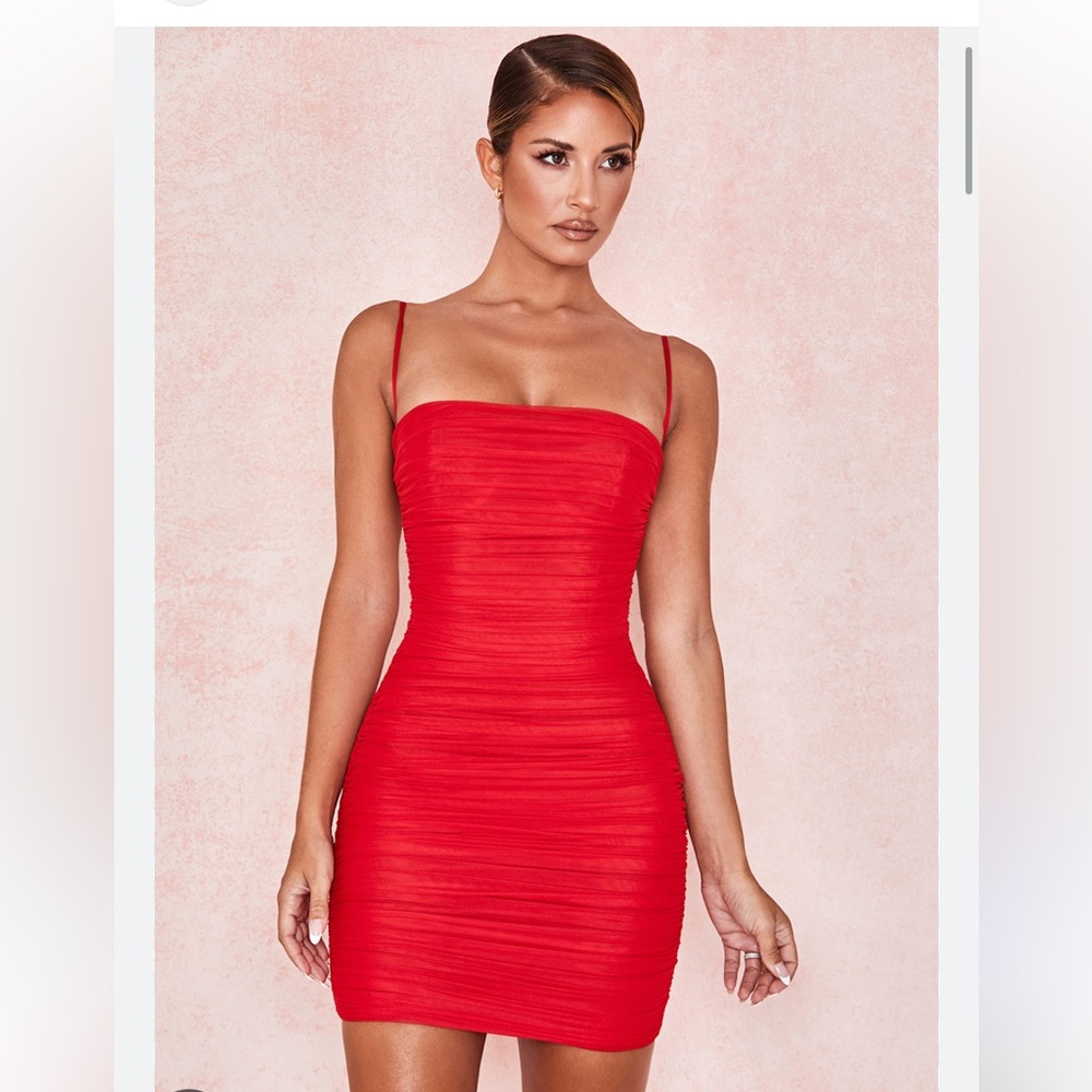 House of CB Ella Dress in Red